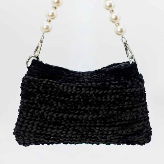 Borsa Perla dettaglio fodera cotone e interno