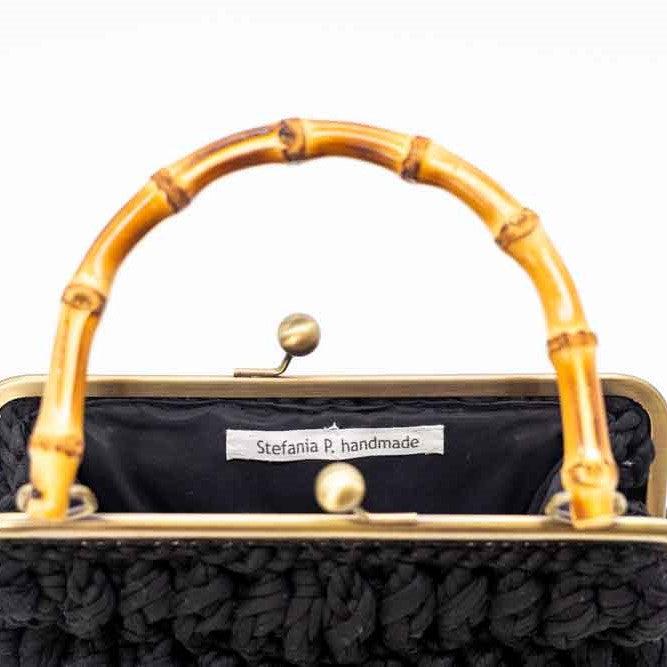 Borsa Fiaba di Bambù vista laterale punto rilievo