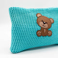 Baby pochette bambini con toppe adesive colorate