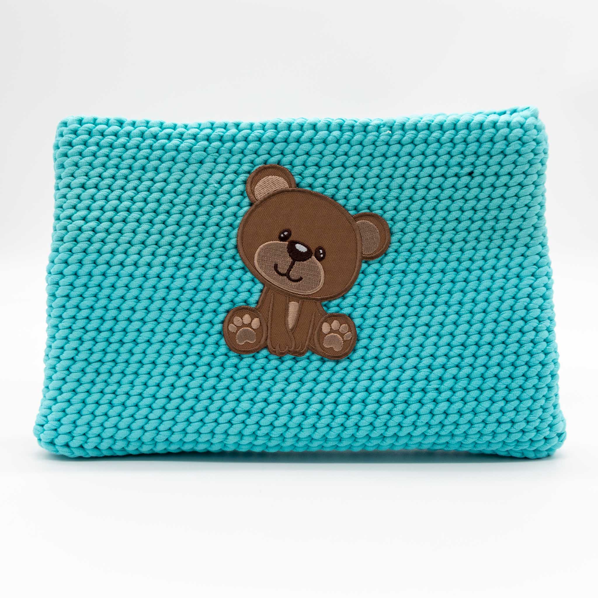 Baby pochette vista frontale colorata