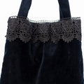 SAC CABAS EN VELOURS