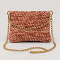 BORSA PETALI DORATI