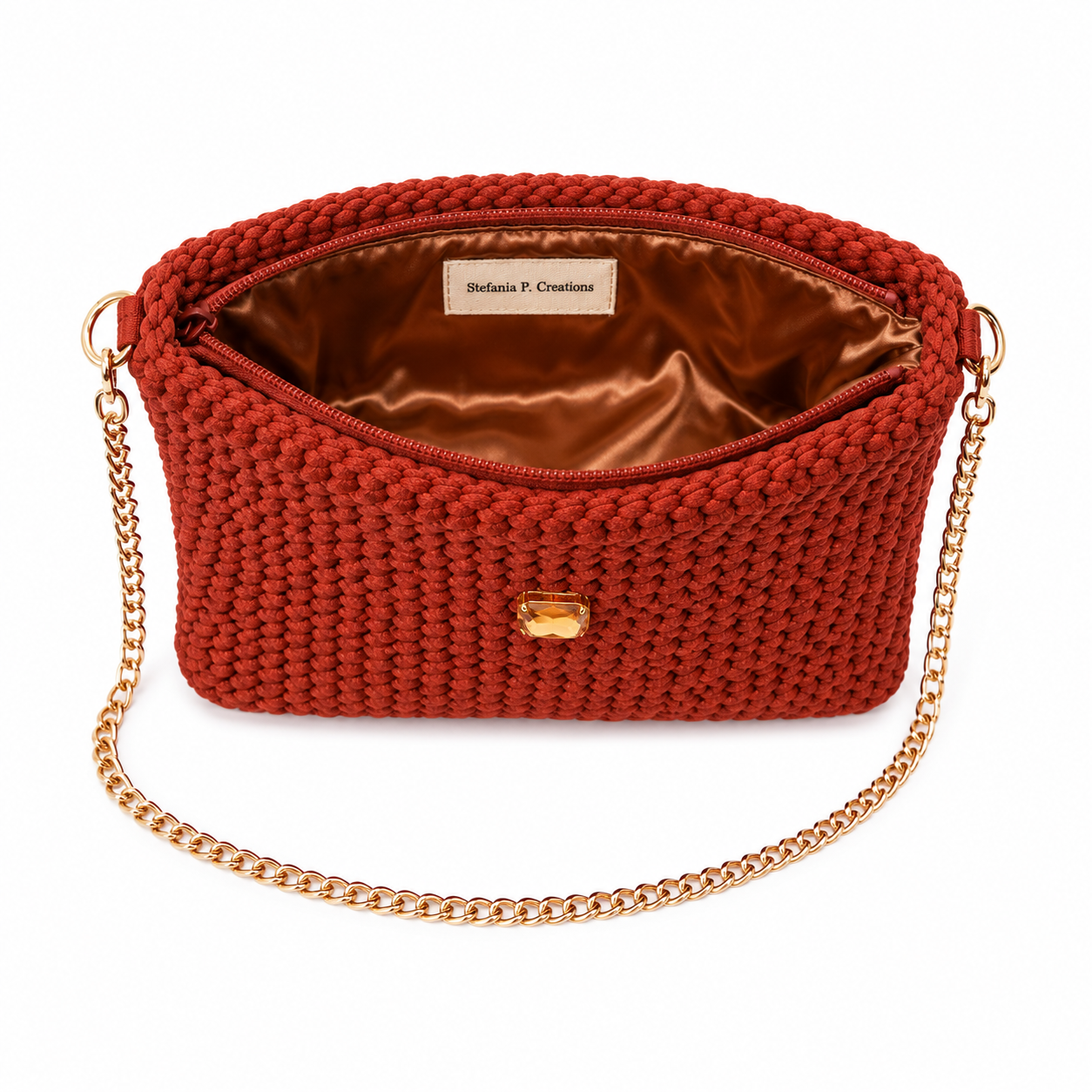 MIDNIGHT CHIC - Pochette polso con Cristallo Swarovski