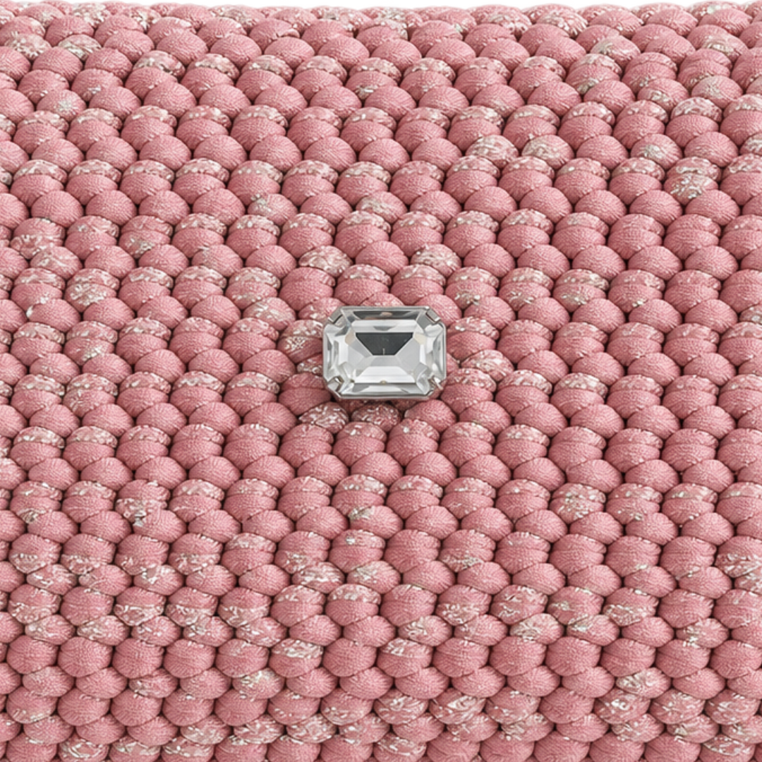 BORSA DIAMANTE ROSA