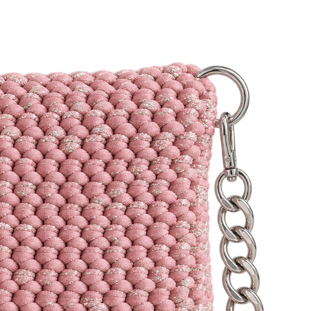 BORSA DIAMANTE ROSA