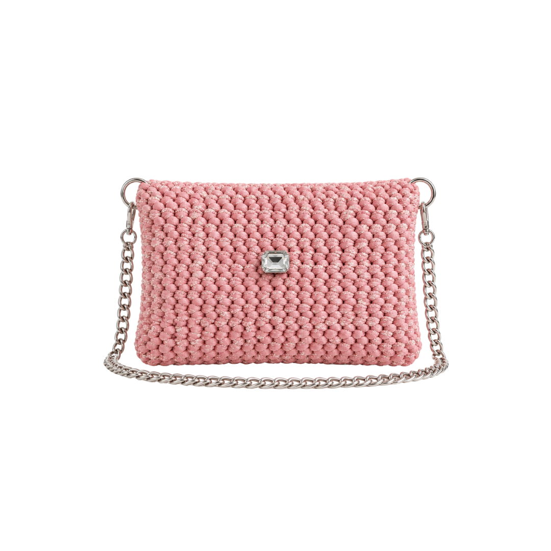 BORSA DIAMANTE ROSA