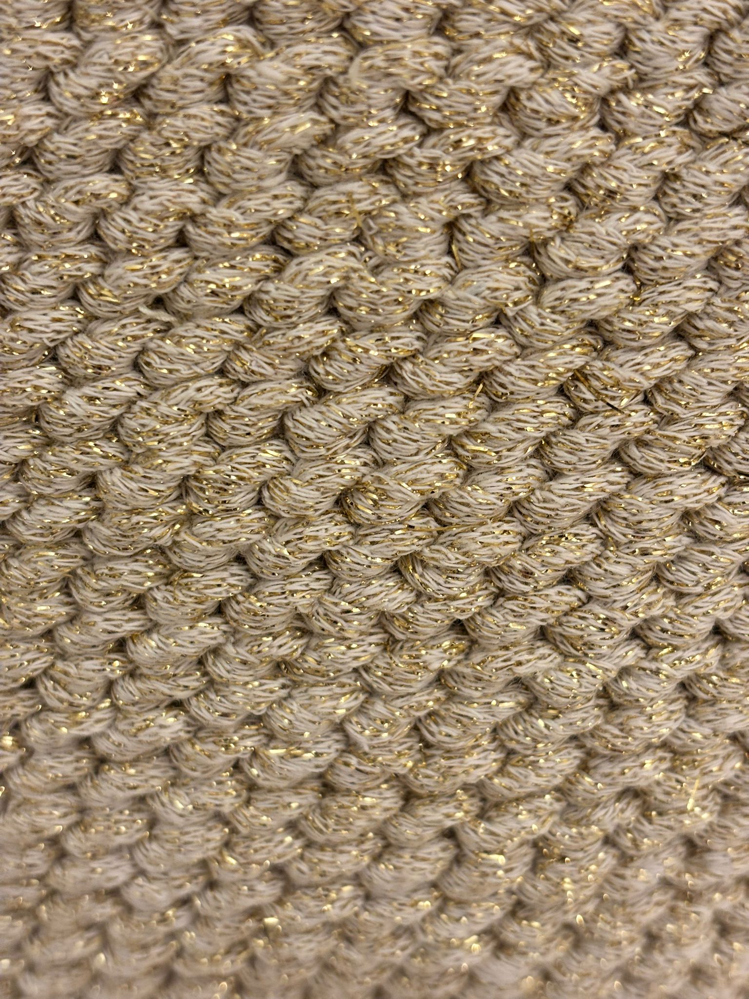 borsa dorata dettaglio