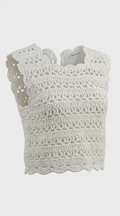 corpino uncinetto bambina