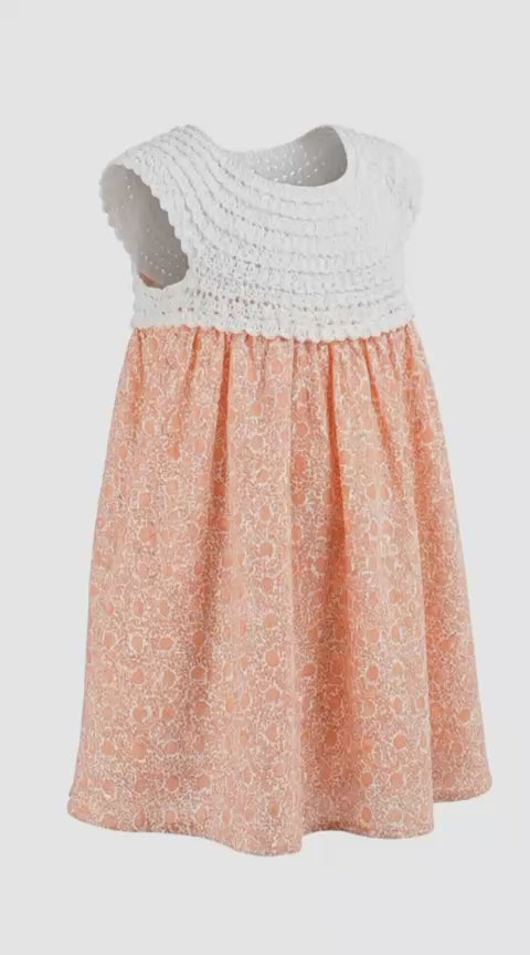 abito bambina crochet